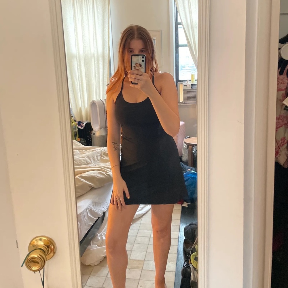 Outdoor Voices Black Exercise Dress Large